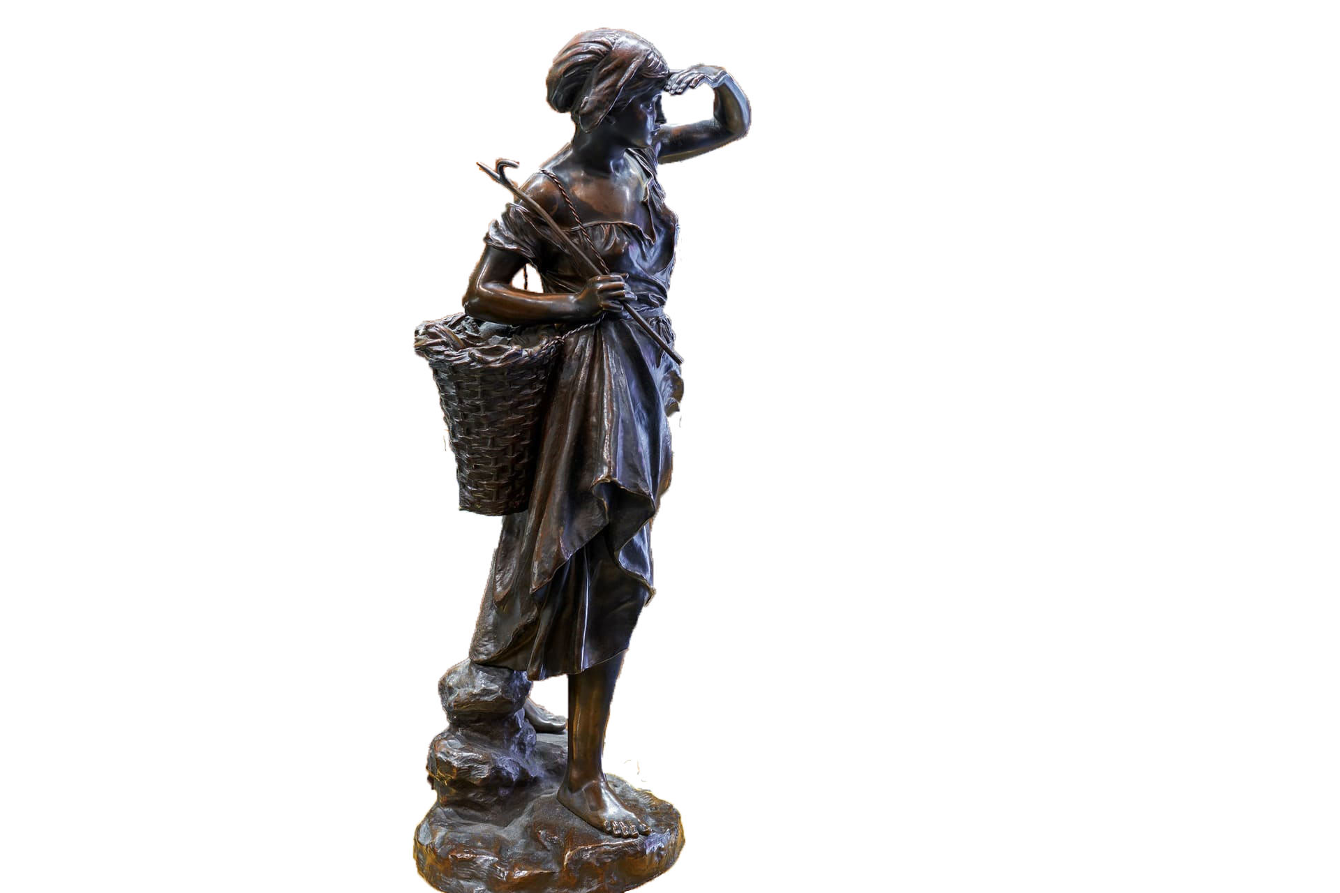 13 - statuette femme